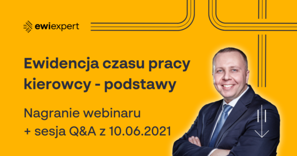 Ewidencja czasu pracy kierowców, rozliczanie kierowców